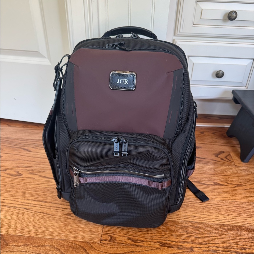 Tumi Alpha Bravo Search Backpack Oxblood